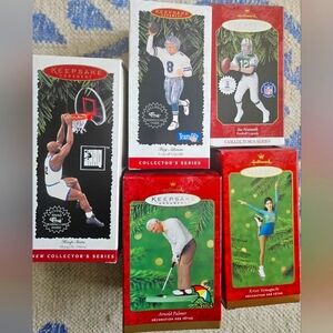 Sports lovers Hallmark Keepsake Ornament collection!